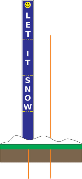 Driveway Snow Stake - HD Fibreglass
