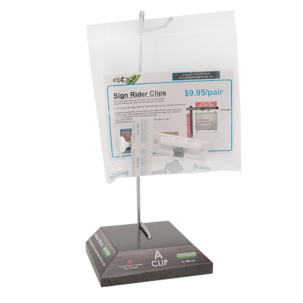 Sign Rider Clips – Snappy Print