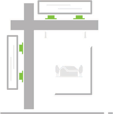 Sign Rider Clips – Snappy Print